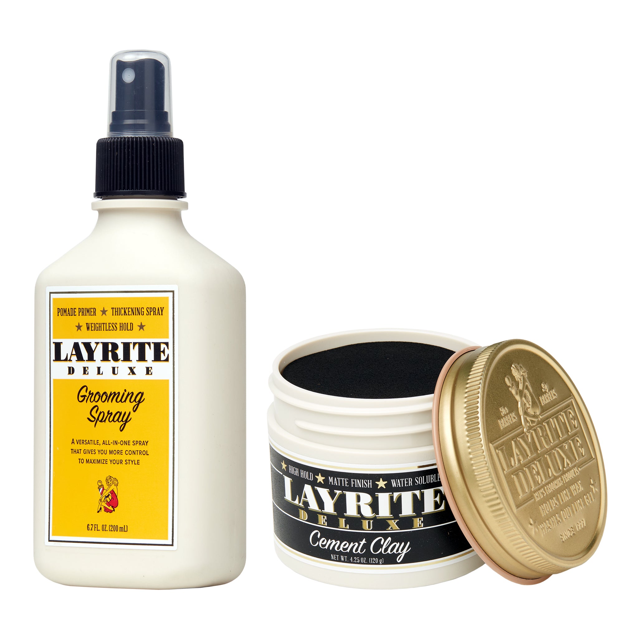 LAYRITE Cement Clay レイライト　ヘアワックス　2個セット LAYRITE Cement Clay 2個セット LAYRITE Cement Clay レイライト ヘア