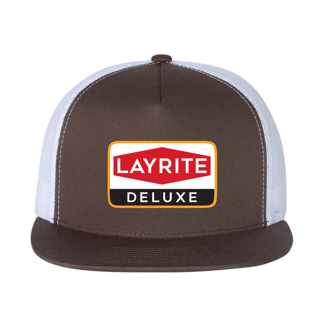 🎁 Fuel Station Brown/White Trucker (100% off)