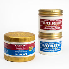 Load image into Gallery viewer, Layrite Deluxe Dual Chamber- Natural Matte &amp; Supershine Cream
